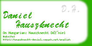 daniel hauszknecht business card